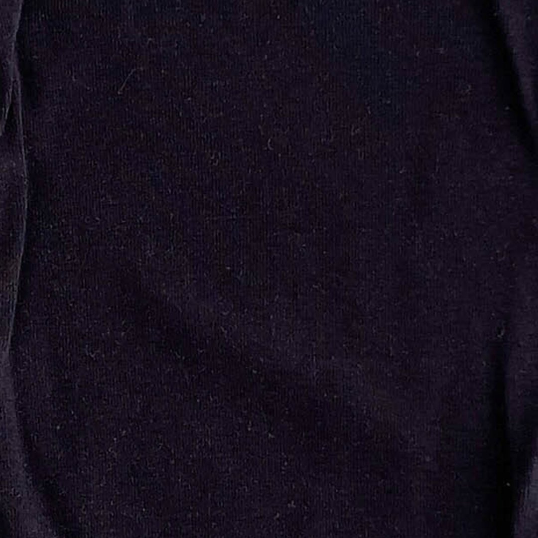 BLACK PLAIN COTTON ONESIE