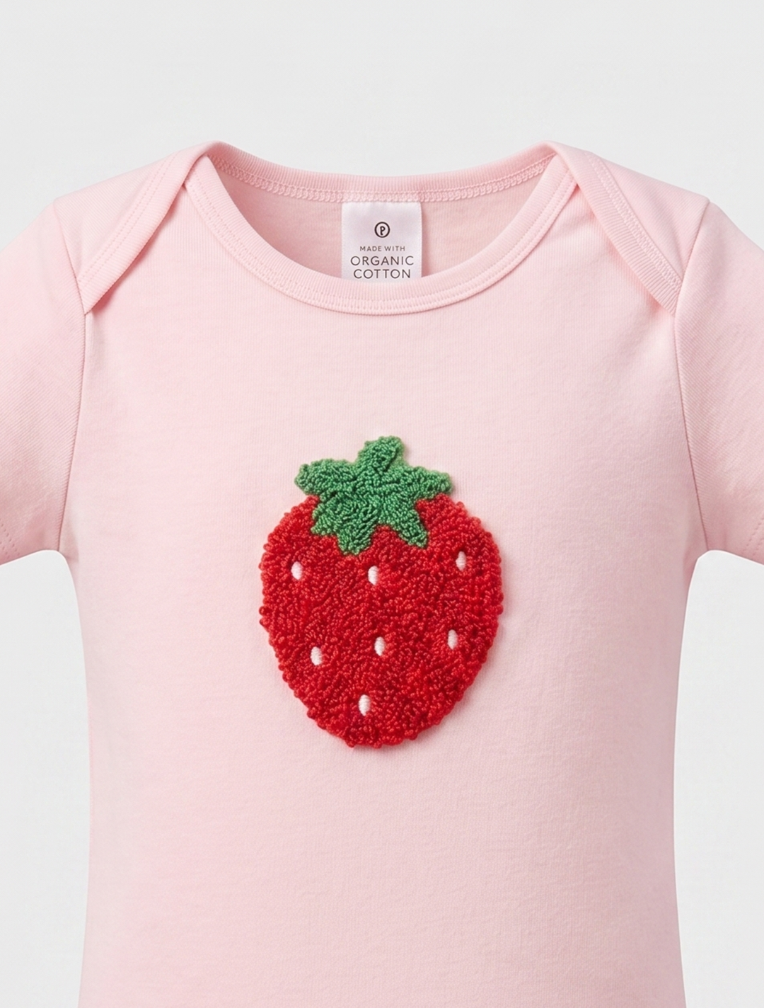 PINK STRAWBERRY ONESIES