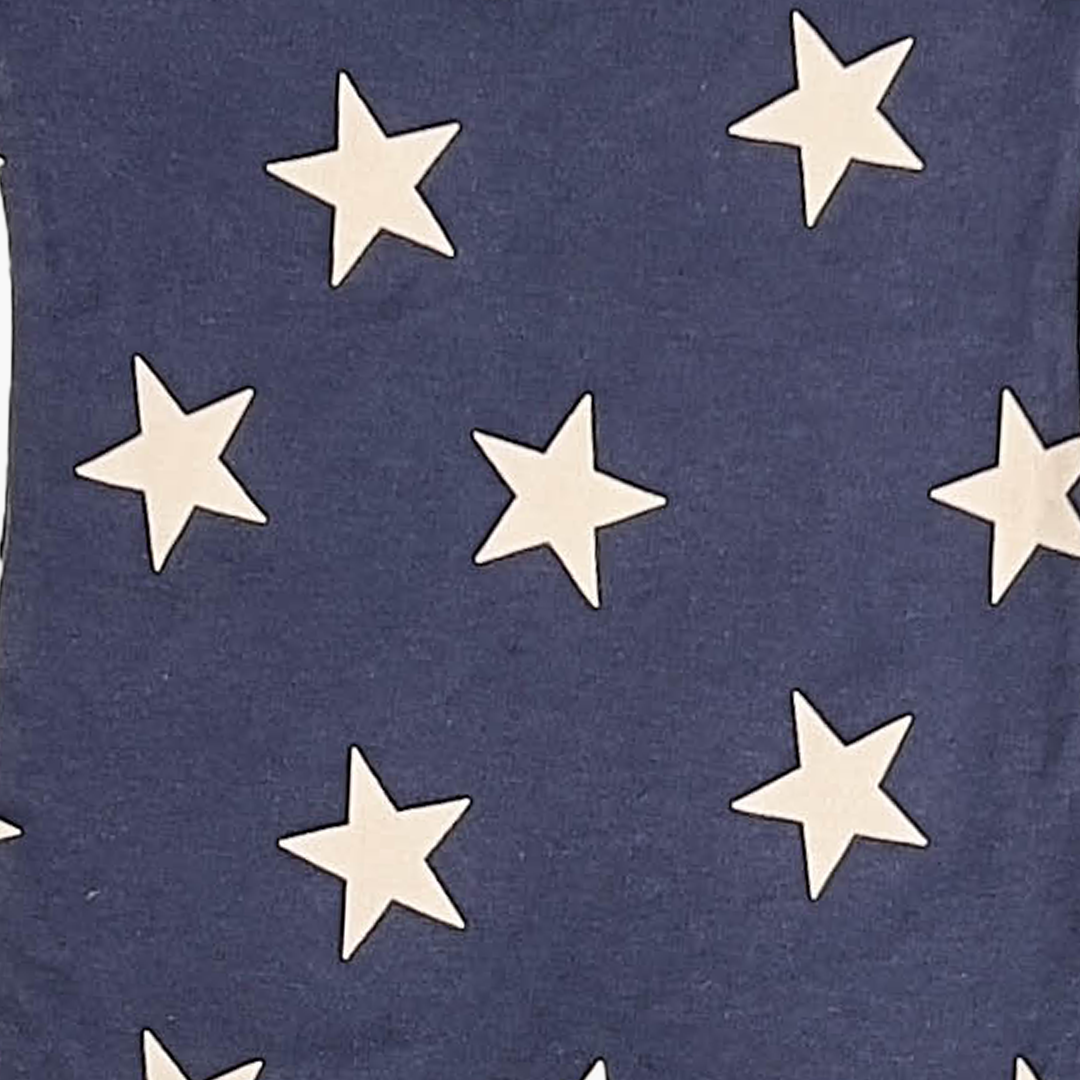 NAVY BLUE STAR PRINTED JUMPSUIT