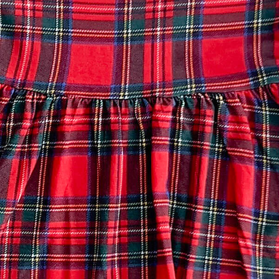 RED AND GREEN CHECK FROCK
