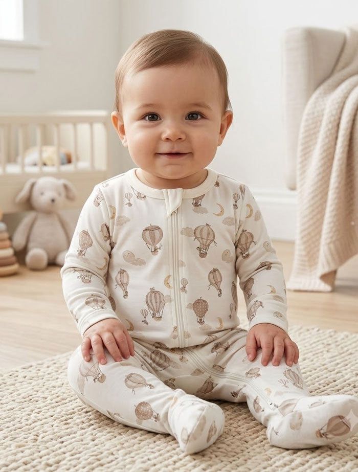 Little Aviator Footed Sleepsuit