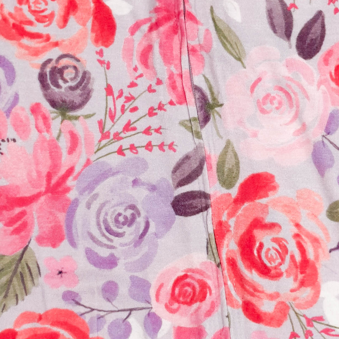 PINK FLORAL VISCOUS JUMPSUIT