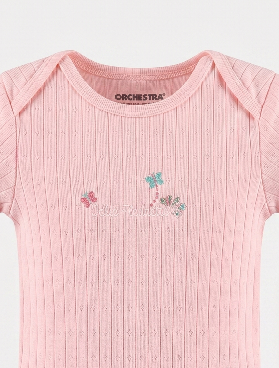 POWDER PINK POINTELLE ONESIE