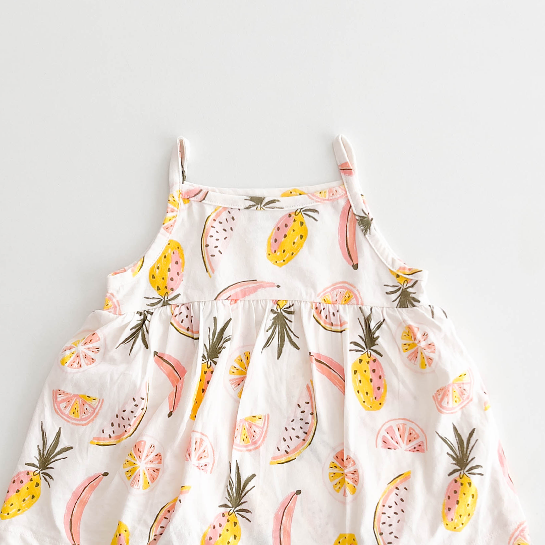 FRUIT PATTERNED SUNSUIT
