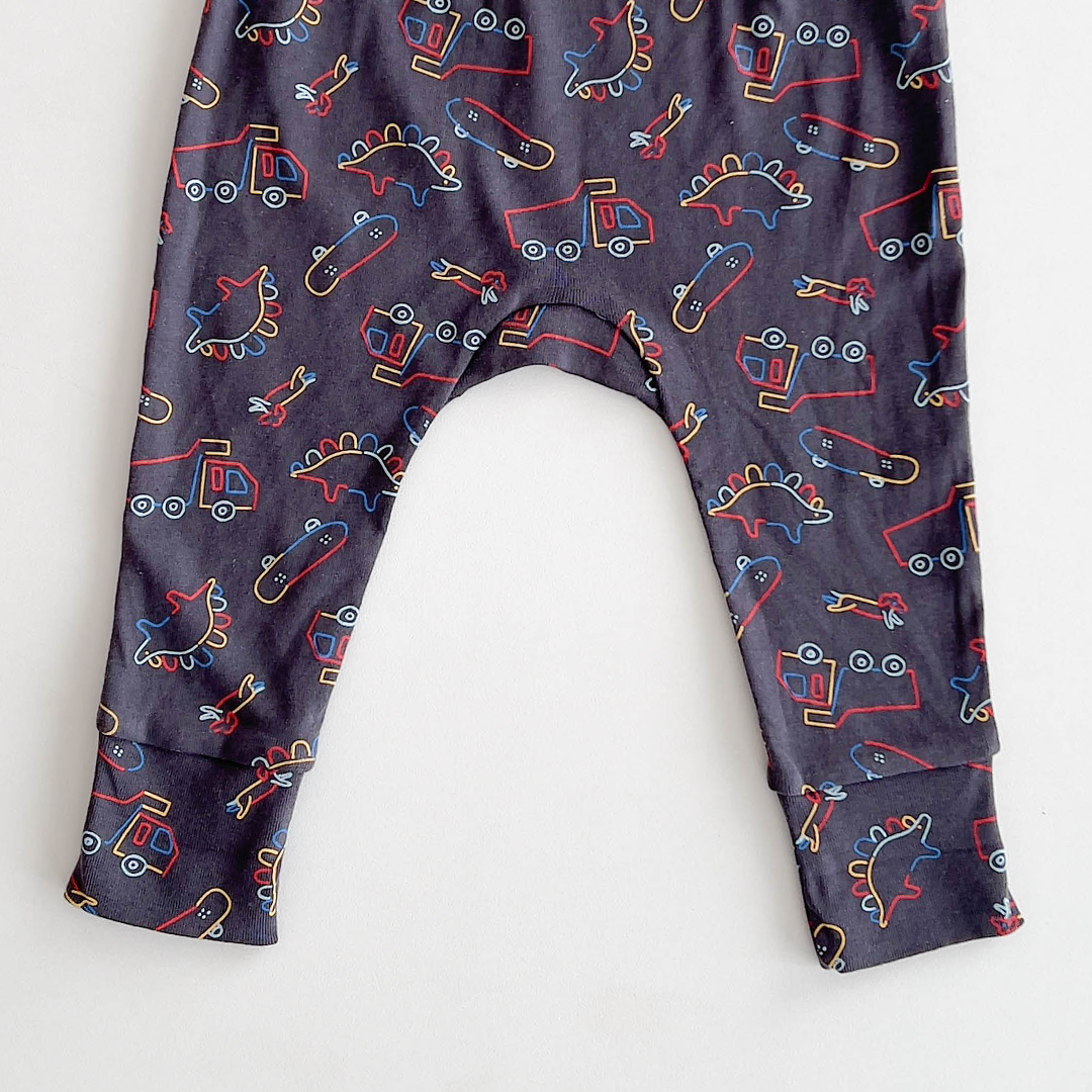 GREY BOYS PRINTED PANTS