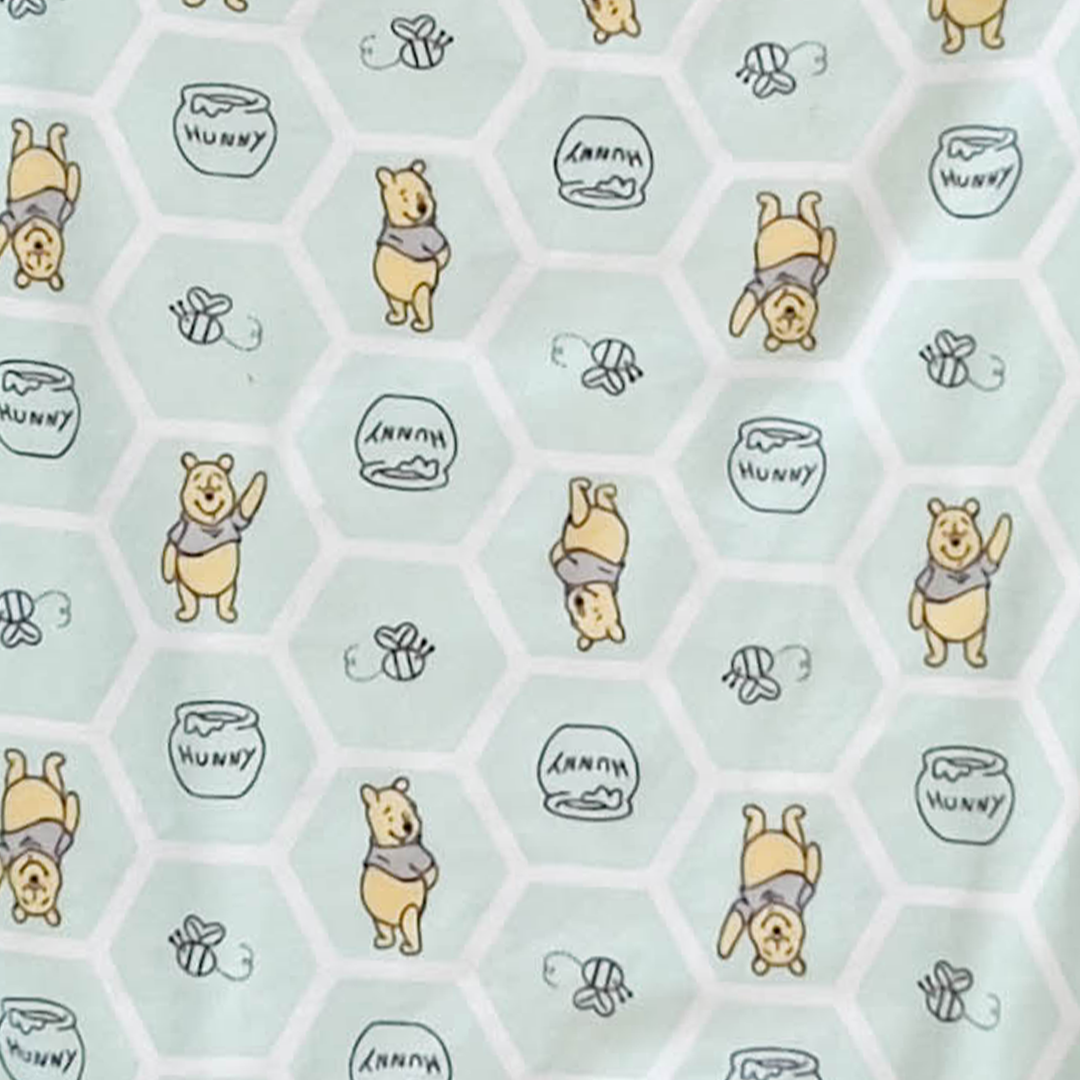 MINT GREEN POOH ONESIE