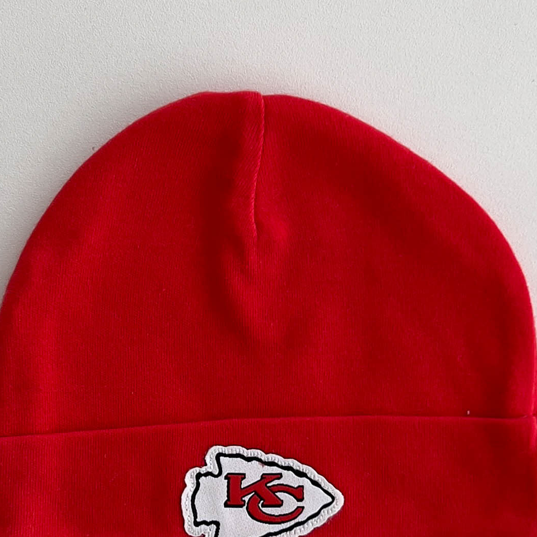 RED PLAIN COTTON CAP