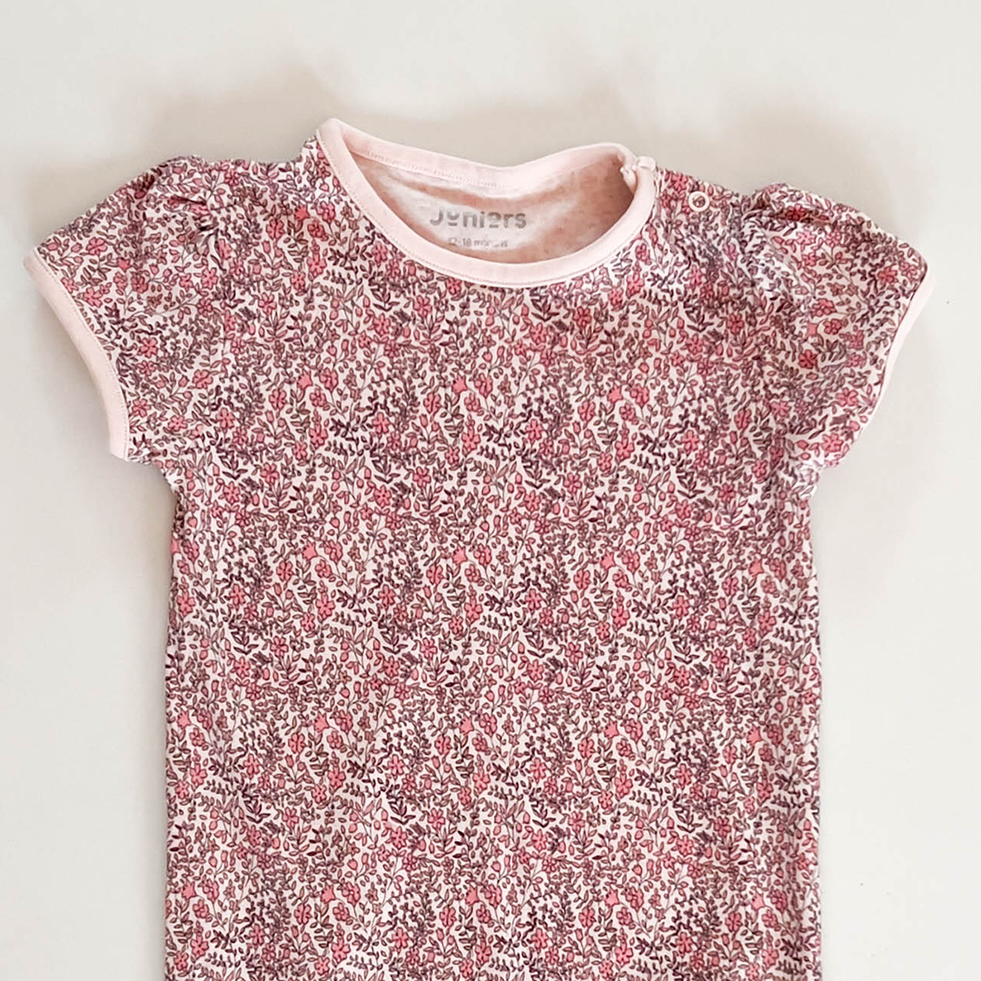 PINK FLORAL JUMPSUIT