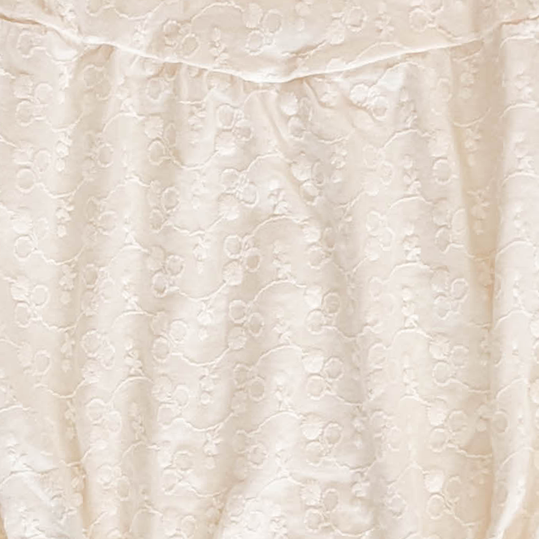 OFF WHITE THREAD ONESIE