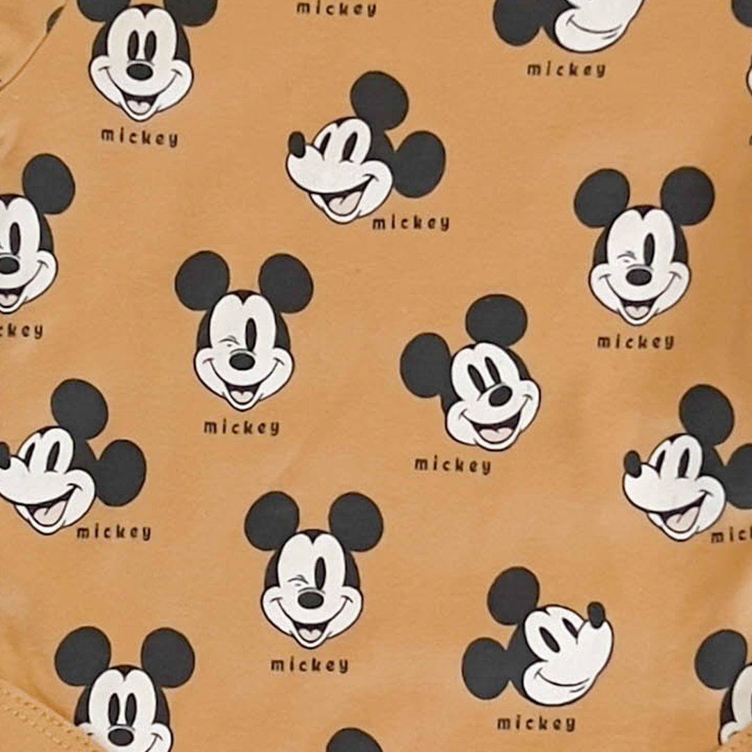 MICKEY PATTERNED ONESIE