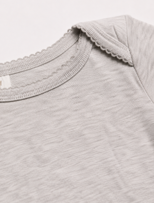 Grey unisex onesie