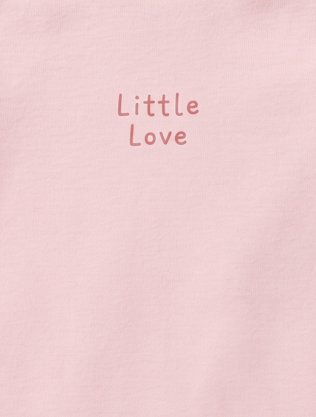 PINK LITTLE LOVE ONESIES
