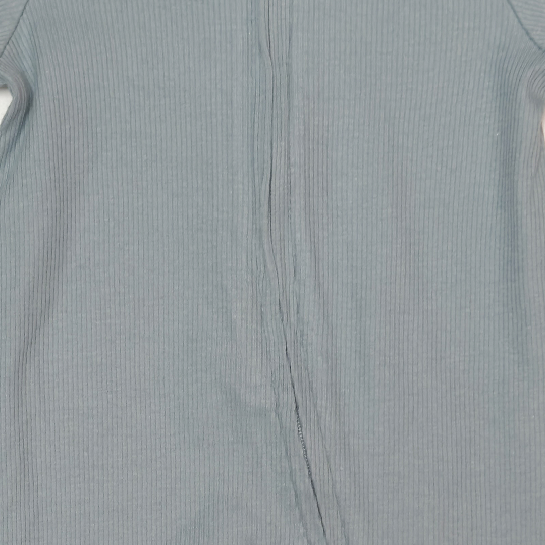 PASTEL BLUE ZIPPER SLEEPSUIT