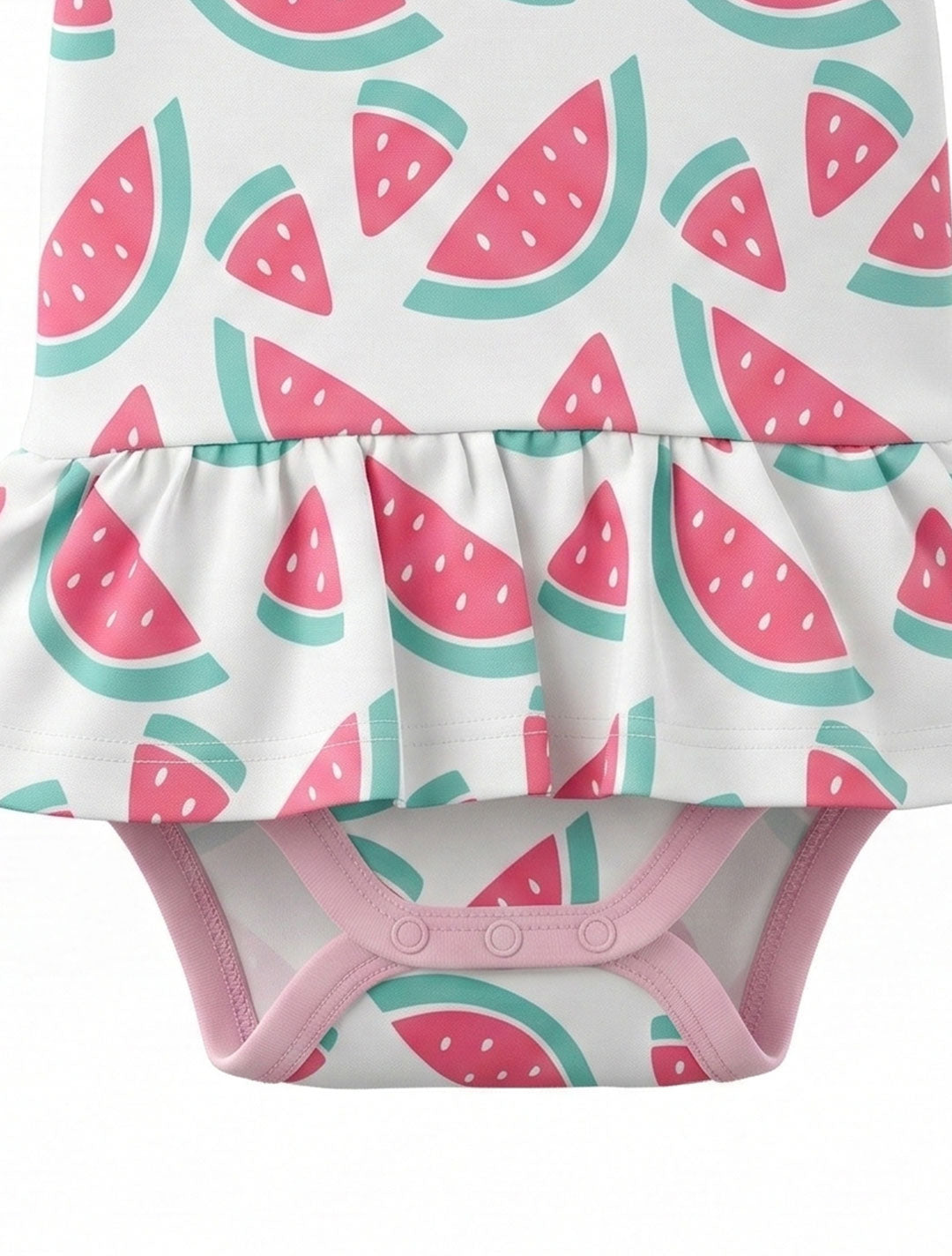 WATERMELON PATTERNED SUNSUIT