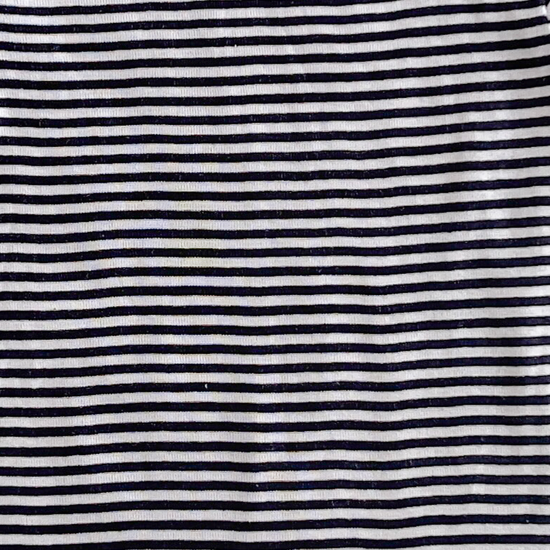 BLACK AND WHITW STRIPED JUMPSUIT