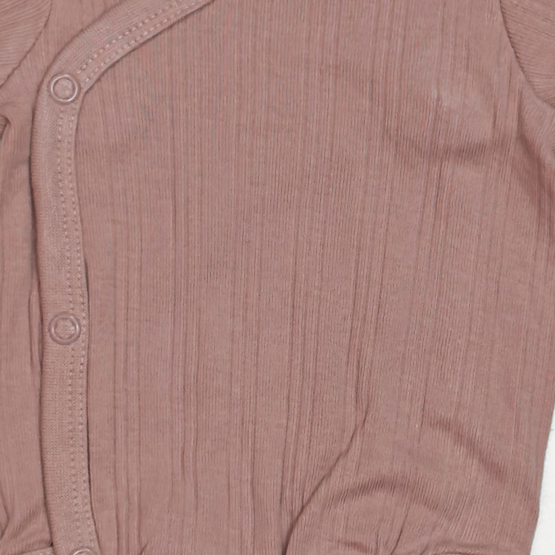 PREMIUM LAVENDER RIBBED ONESIE