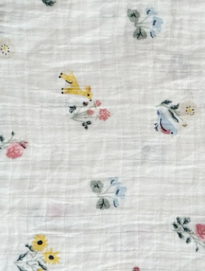 Wildflower Meadow – Muslin Swaddle