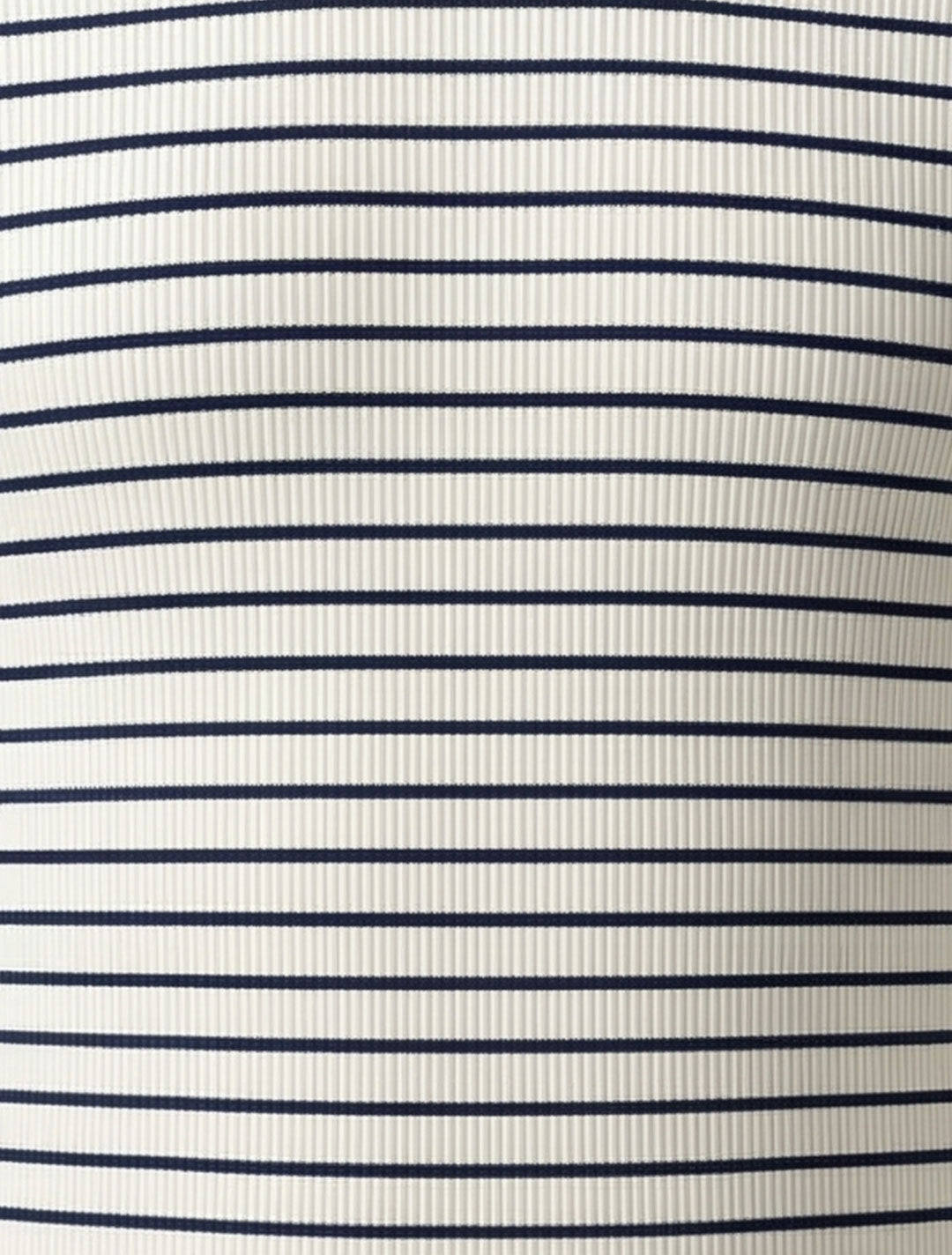 BLACK AND WHITE RIBBED STRIPES ONESIE