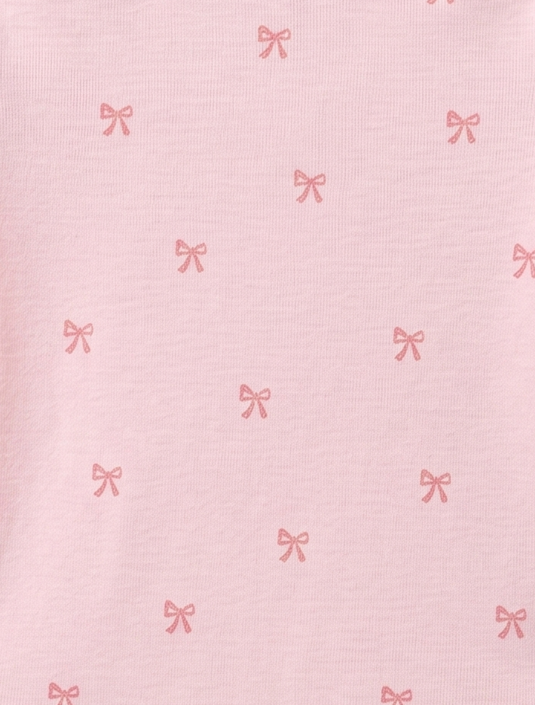 PINK RIBBON PRINTED ONESIE