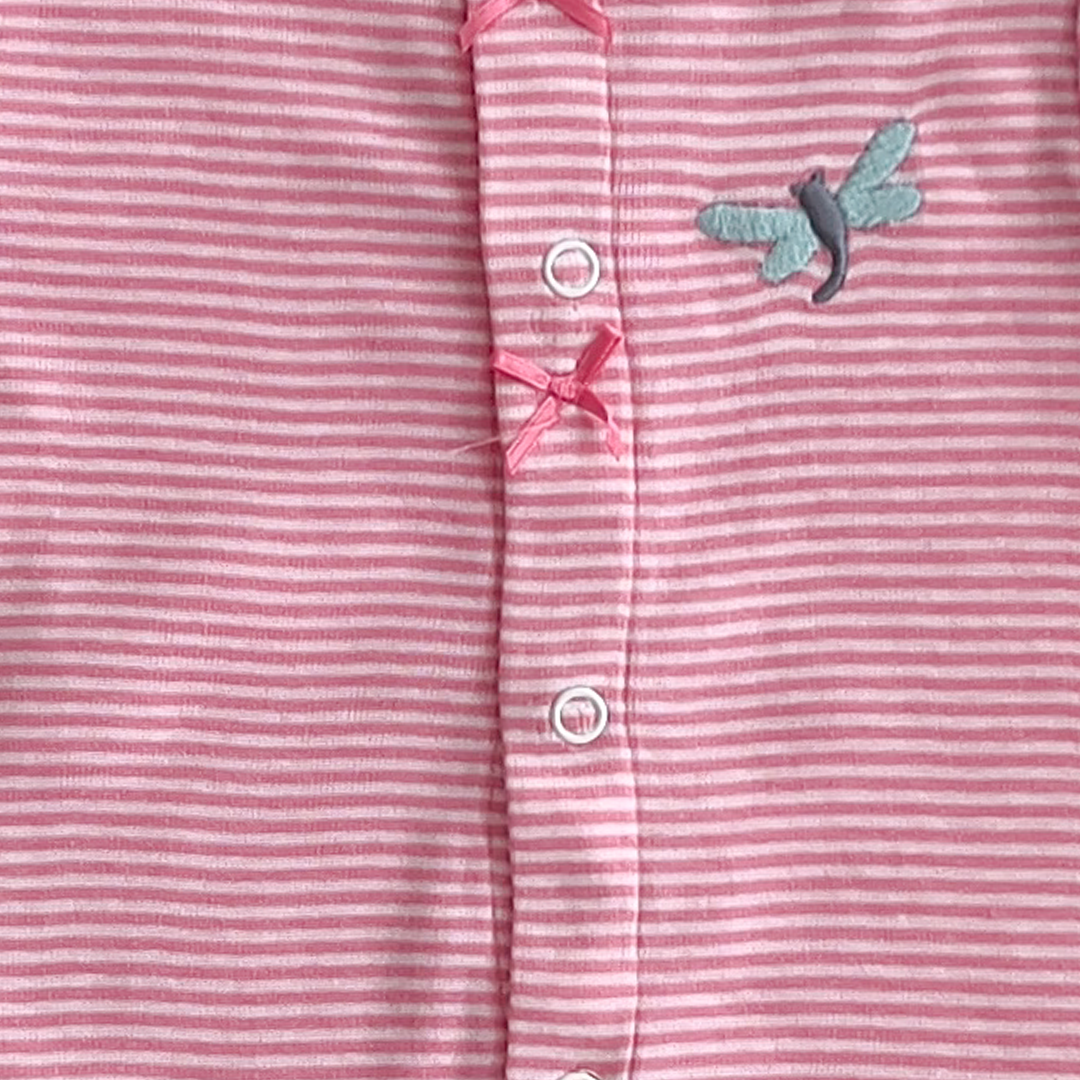 pink striped fancy jumpsuit