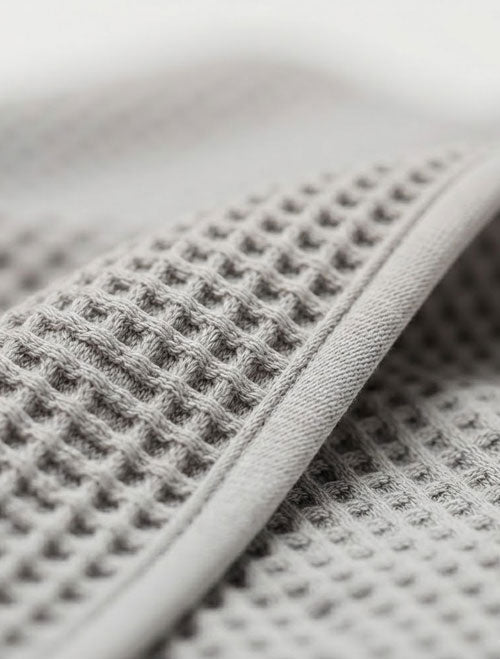 GREY KNITTED SWADDLE