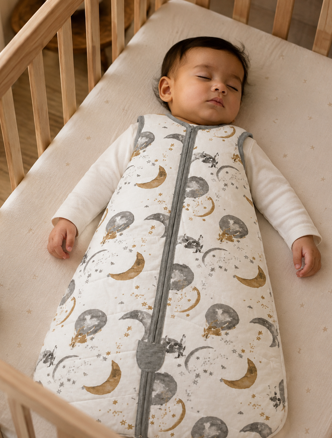 Baby Sleep Bag – Moon & Stars