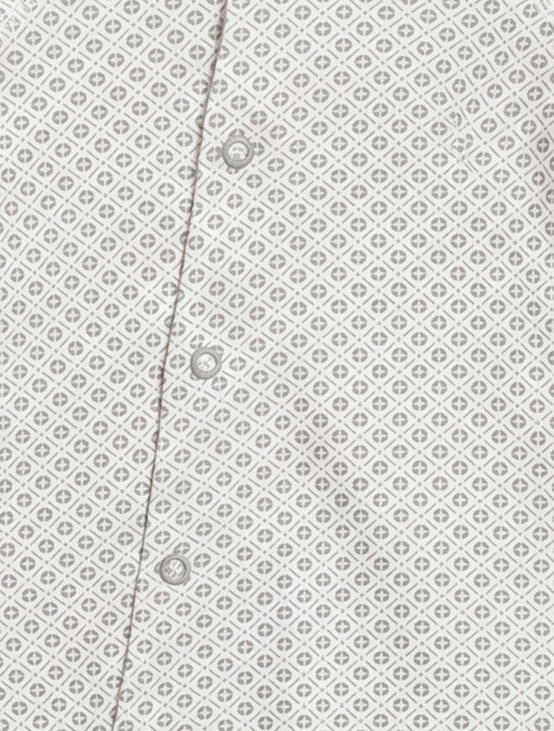 GREY PATTERNED SLIM FITTED ROMPER