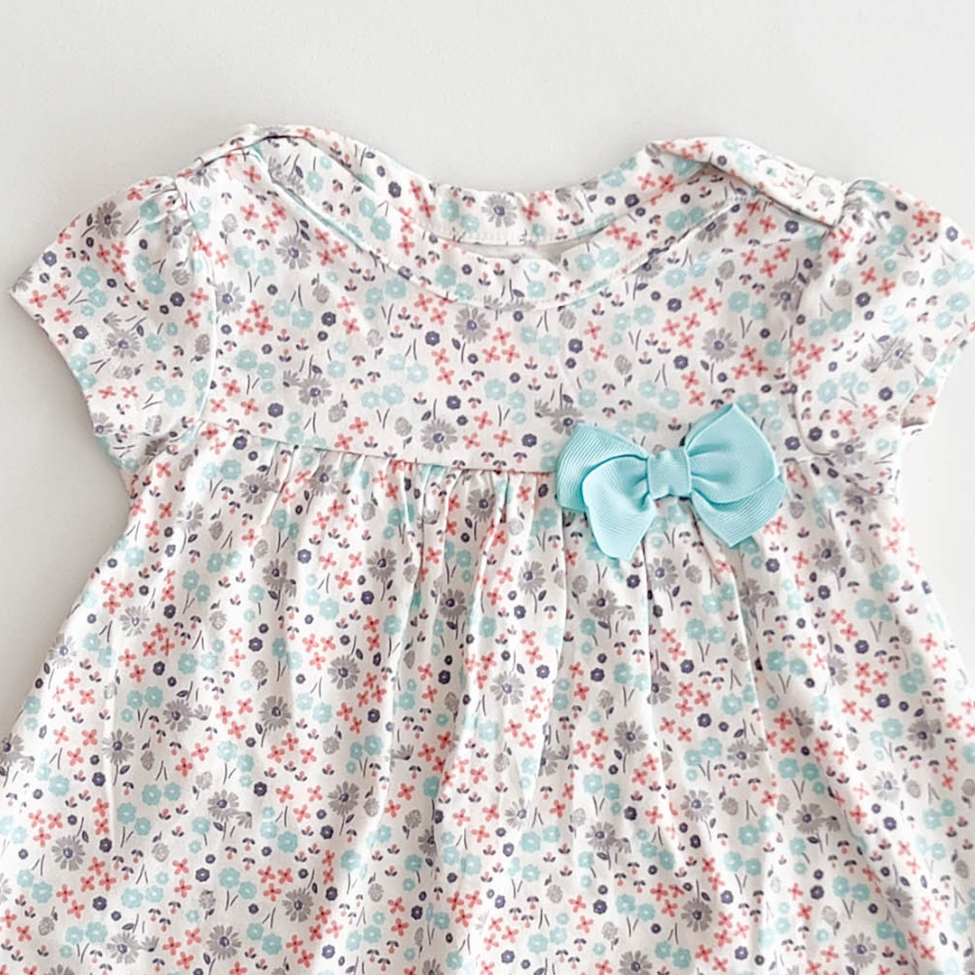 girls floral printed frock