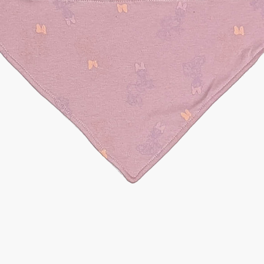 LAVENDER PATTERNED BIBS