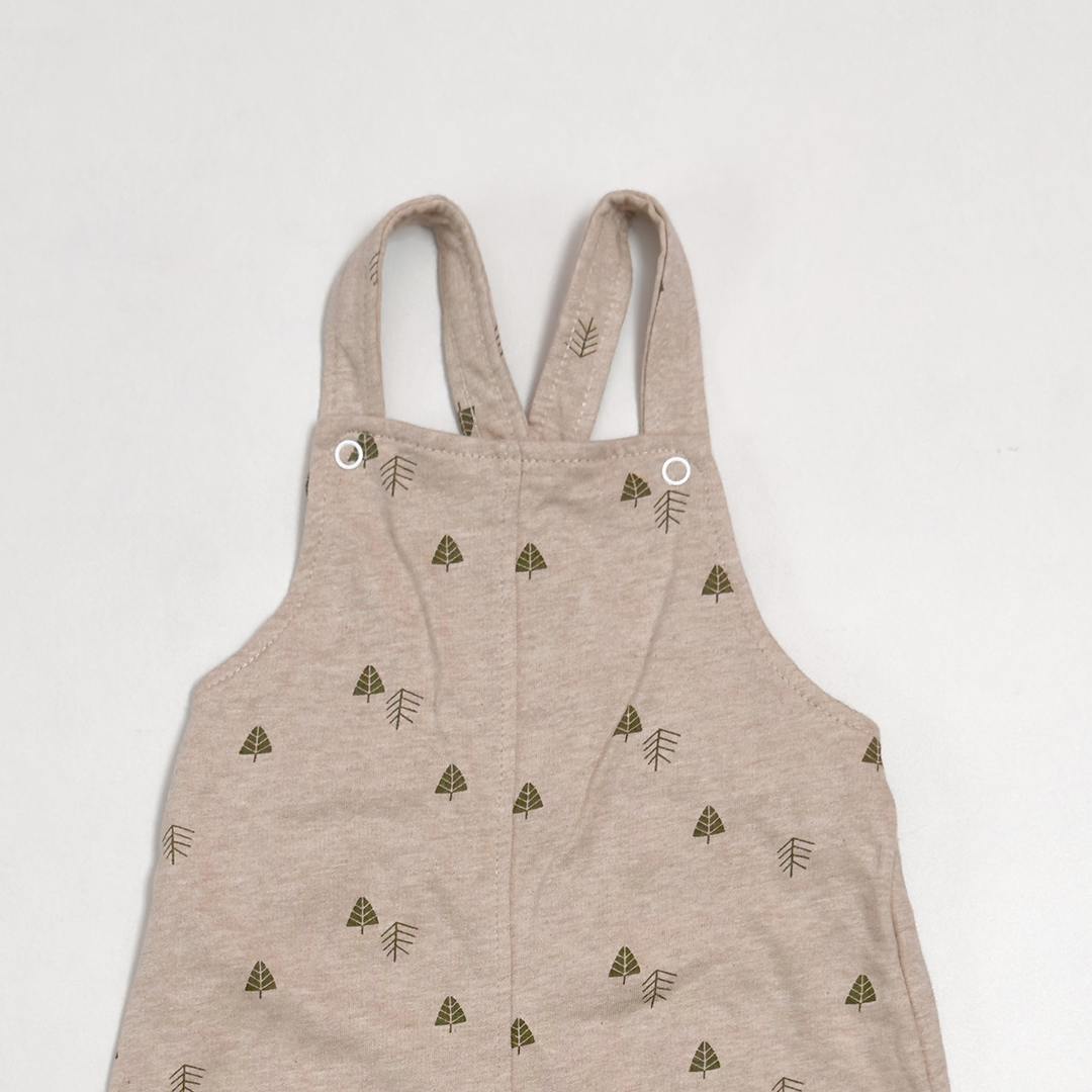 BEIGE PATTERNED DUNGAREE