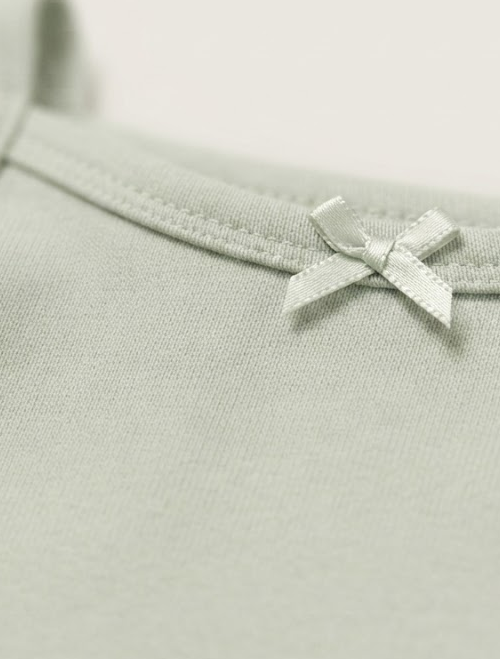 Mint green girls onesie