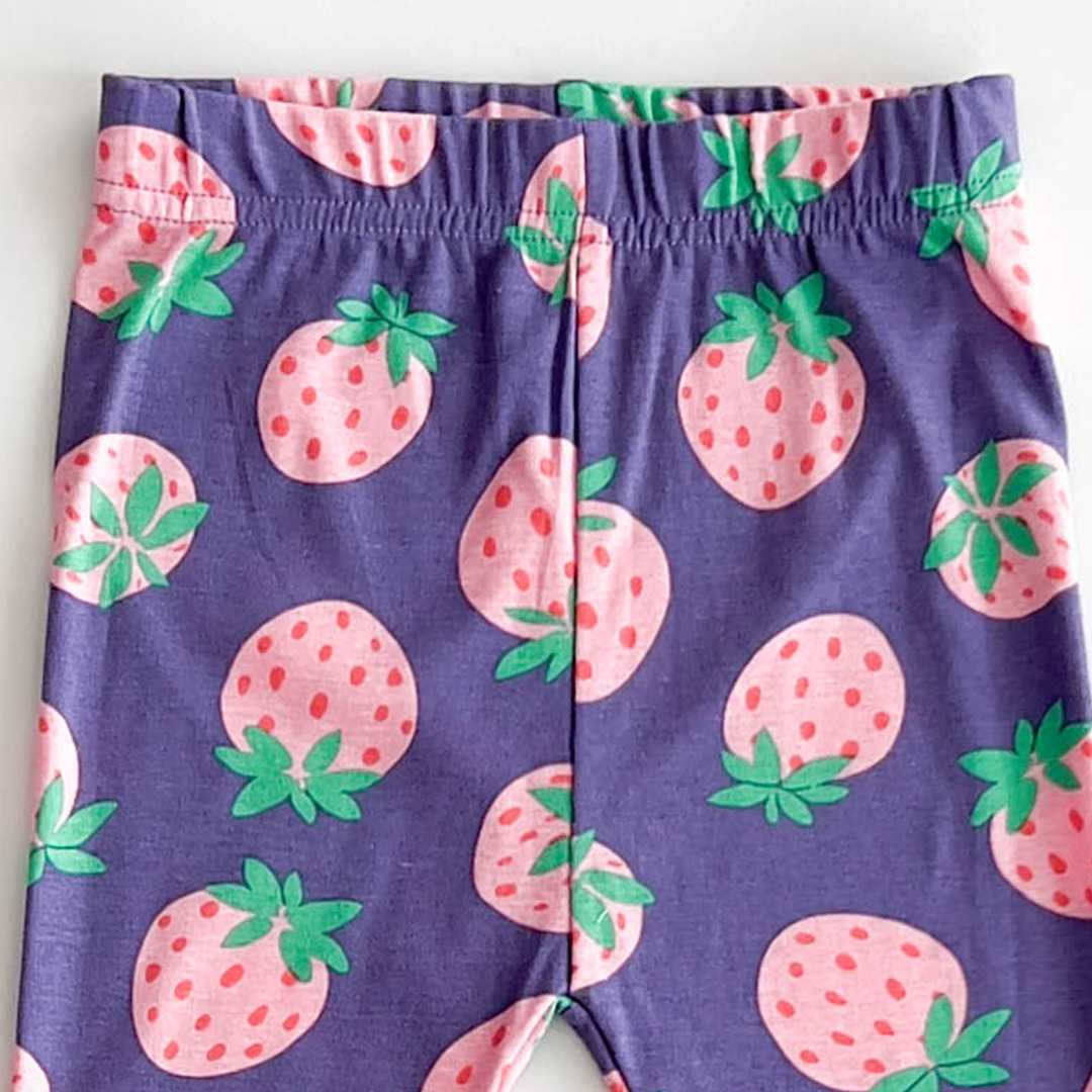 PURPLE STRAWBERRY PANTS