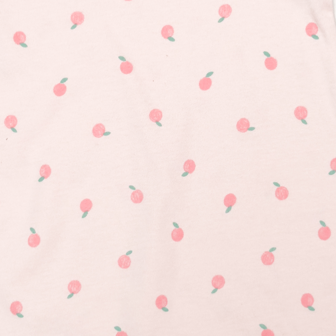 PINK FRUIT PRINTED JUMPSUIT