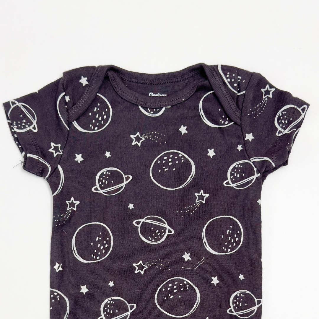 BLACK PRINTED ONEISE
