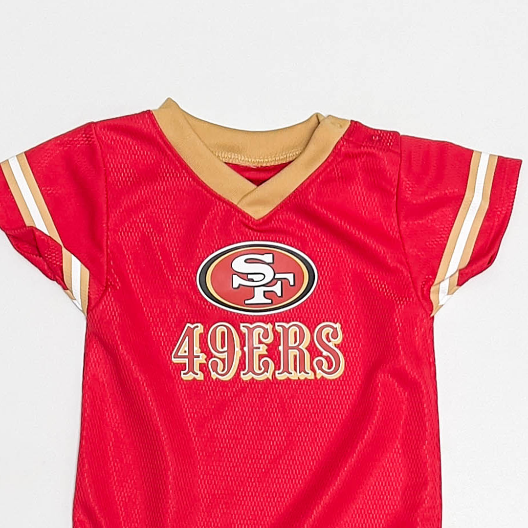 RED JERSEY TYPE ONESIE
