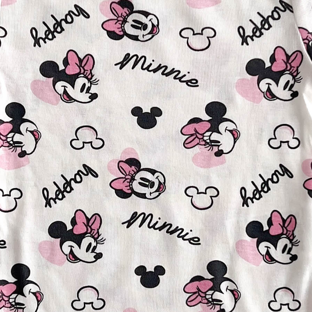 DISNEY BABY PINK MICKEY MOUSE ONESIE