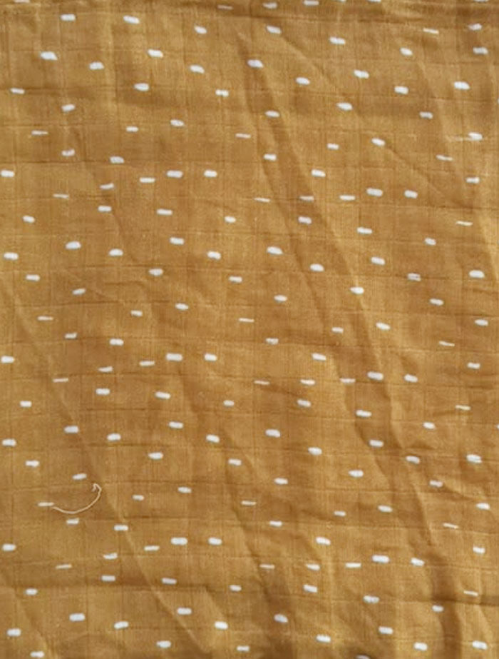 Honey Dash – Muslin Swaddle