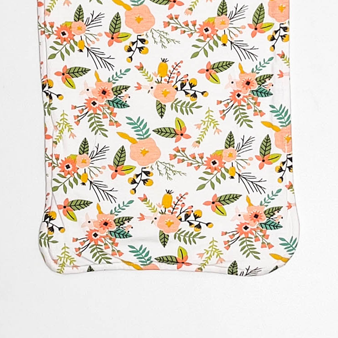 FLORAL PATTERNED BURP CLOTH