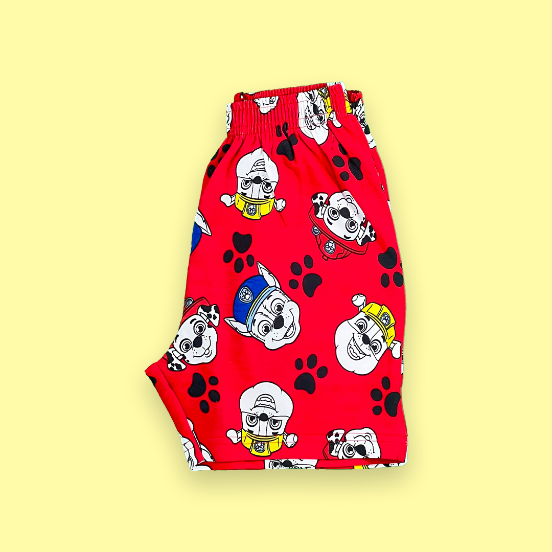 3-4 years Red printed co ord set