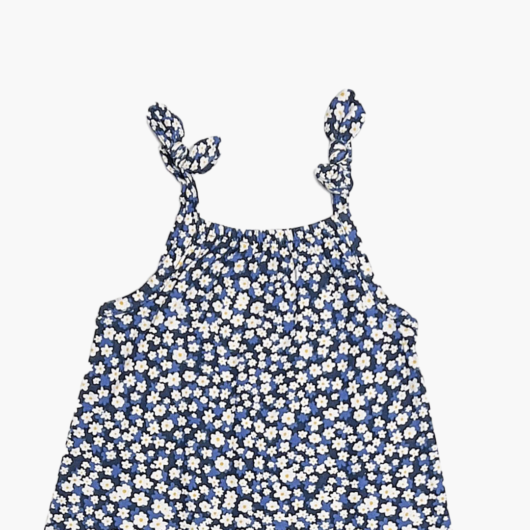 NAVY BLUE FLORAL JUMPSUIT