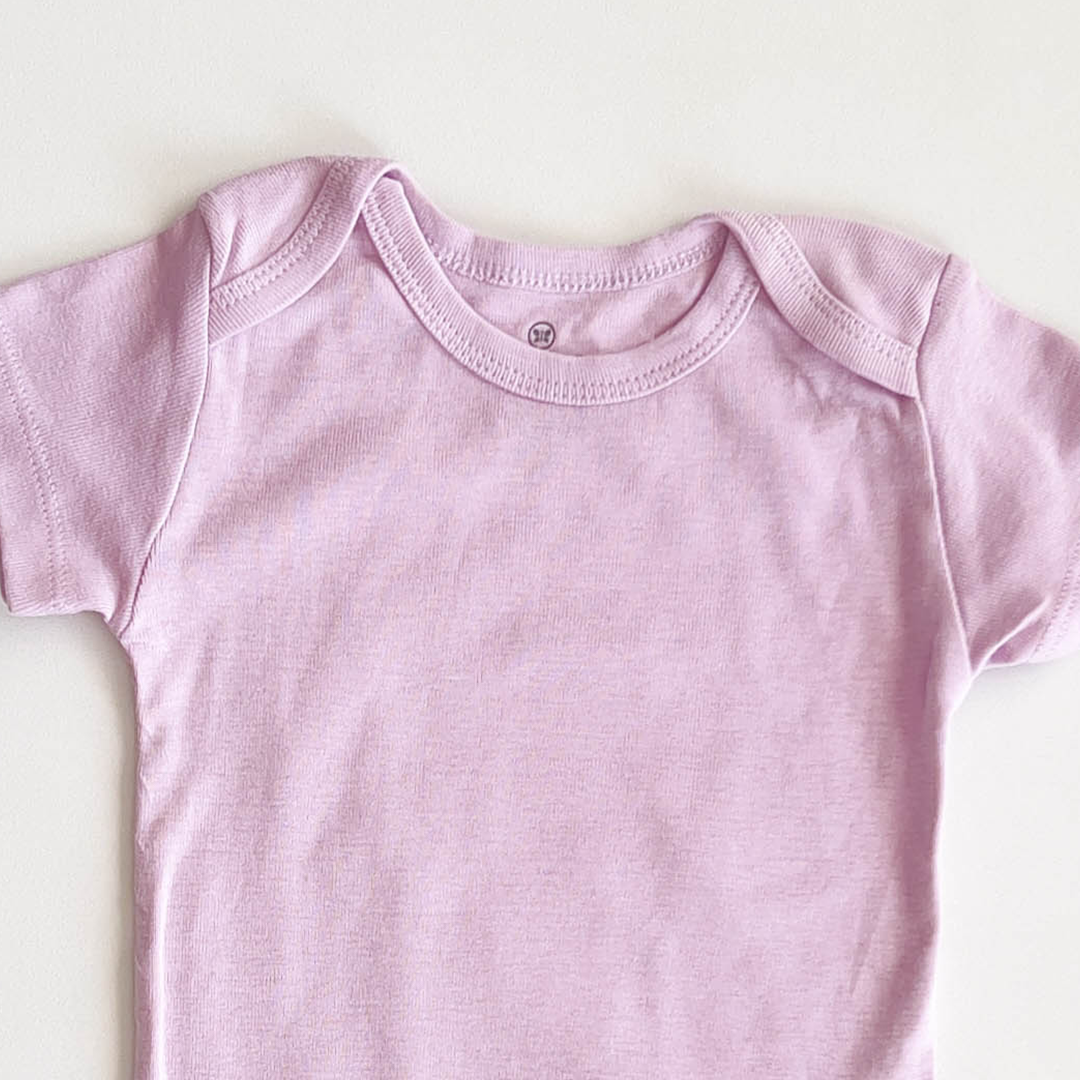 LAVENDER PLAIN ONESIE