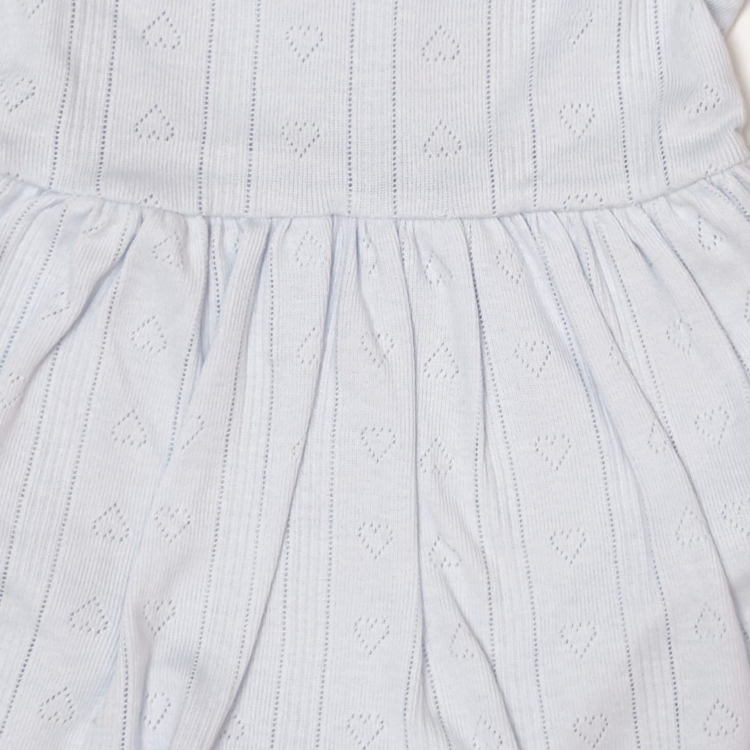 SKY BLUE POINTELLE SUNSUIT