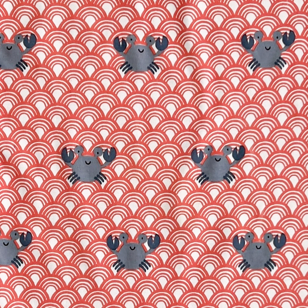 CRAB PATTERNED JUMPSUIT