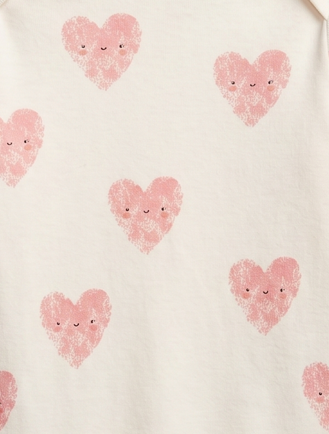 PINK LOVE PRINTED ONESIE