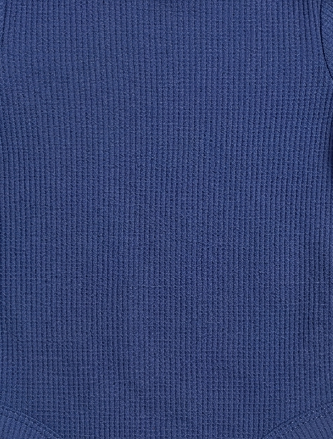 BLUE KNITTTED ONESIE