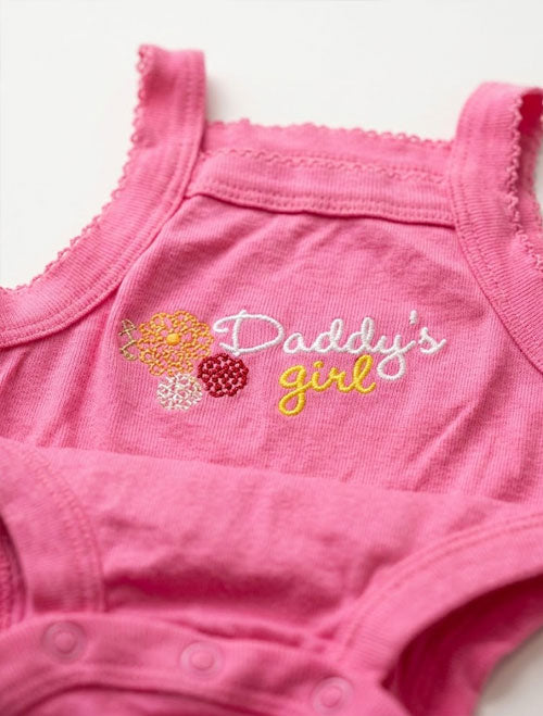 Daddy's Girl Floral Cami Onesie