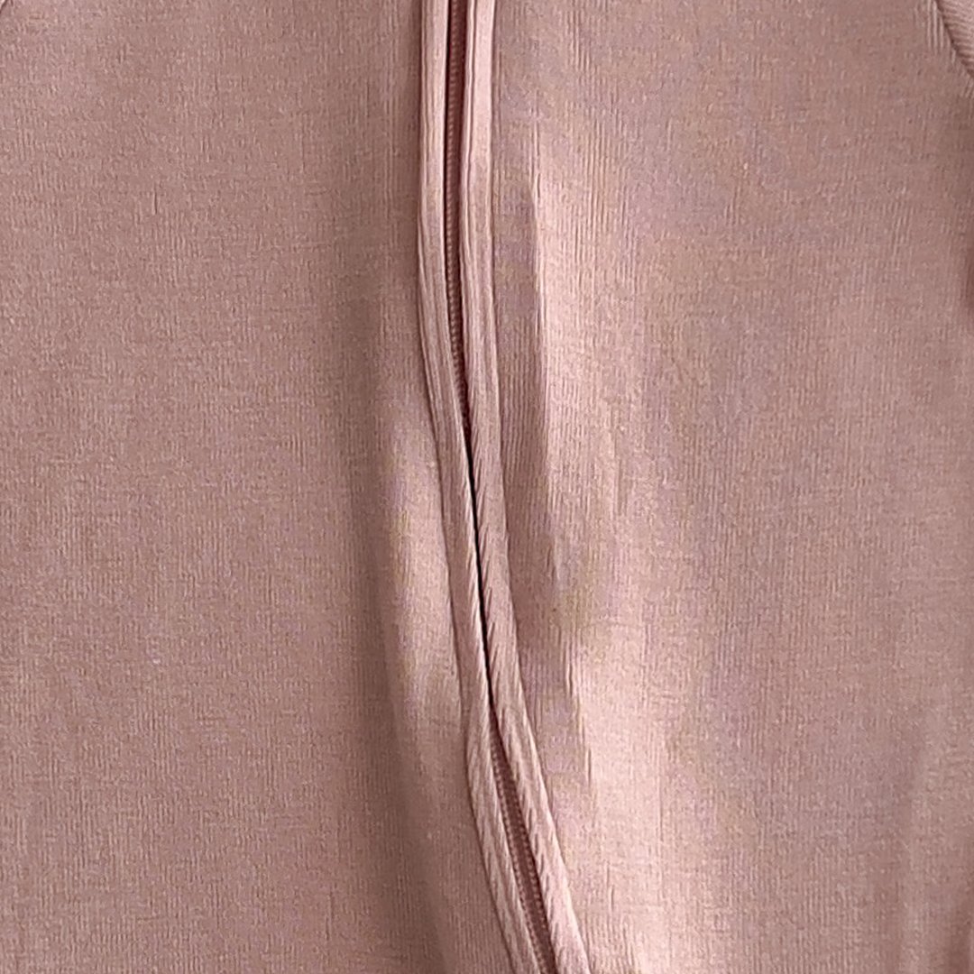 powder pink plain romper