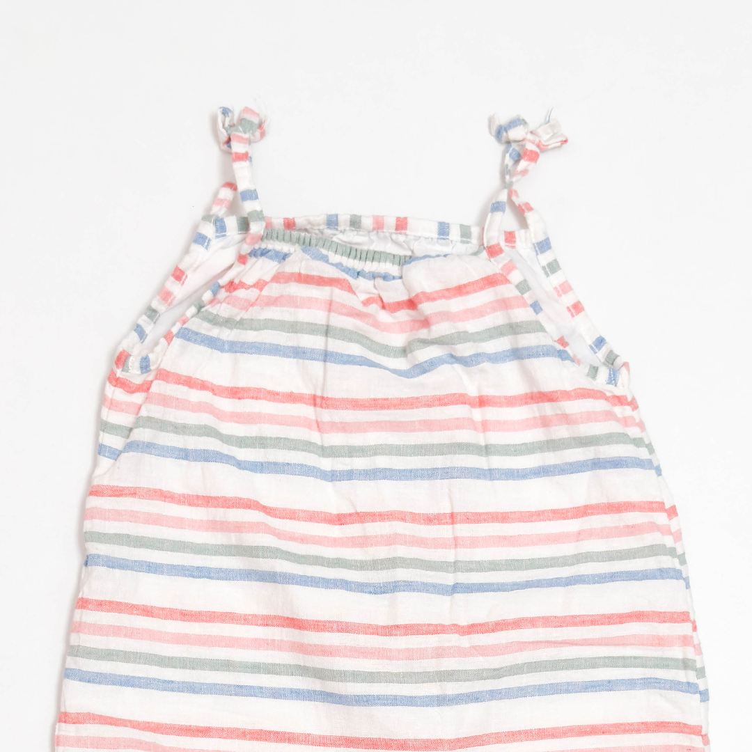 MUSLIN STRIPED ROMPER