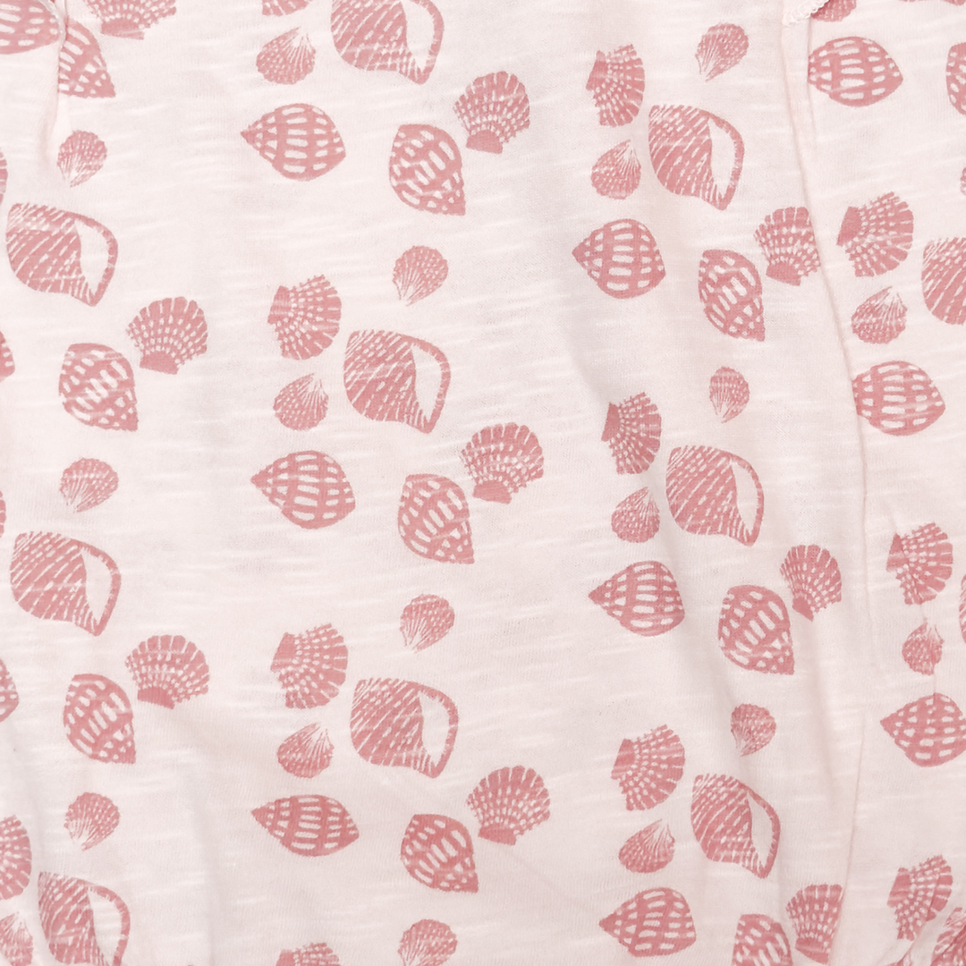 PINK RUFFLED ONESIE
