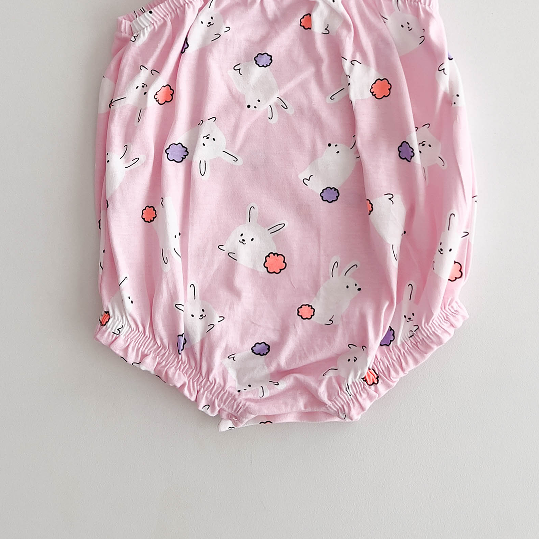 PINK BUNNY FANCY ONESIE